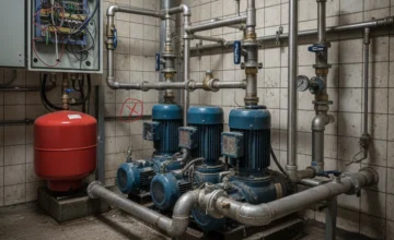 اشتباهات رایج در نصب بوستر پمپ آبرسانی