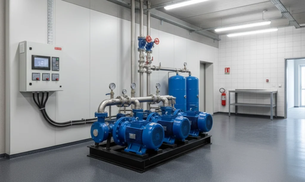 انتخاب بوستر پمپ بر اساس تعداد واحدها؛ عامل پنهان افت فشار ساختمان