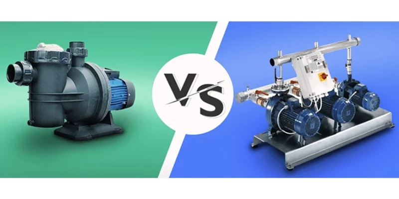تفاوت پمپ آب معمولی با بوستر پمپ آبرسانی