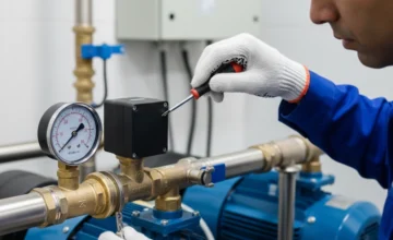 تنظیم پرشرسوئیچ در بوستر پمپ آبرسانی