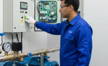 راه‌اندازی بوستر پمپ اینورتردار (مرحله‌به‌مرحله)