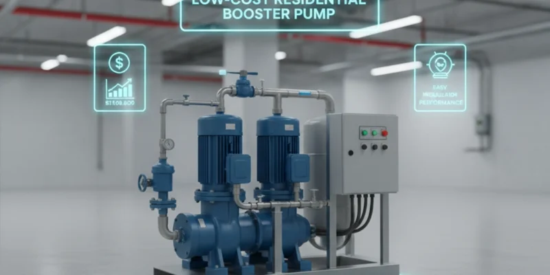 ارزان‌ترین بوستر پمپ آبرسانی مناسب ساختمان