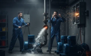 بررسی سناریوهای واقعی خرابی بوستر پمپ