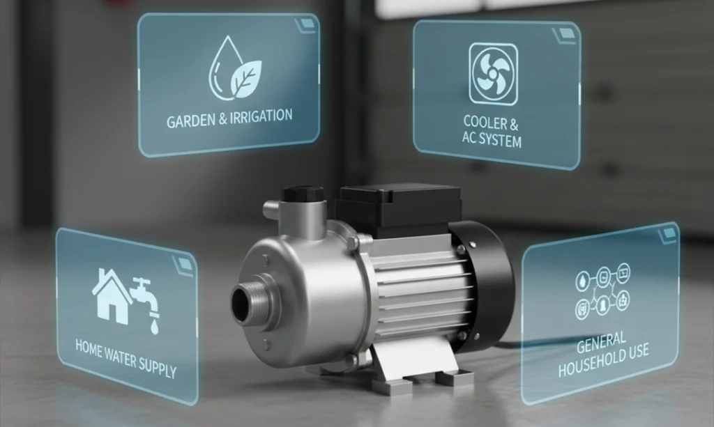 بهترین پمپ آب کوچک برای خانه، آبیاری، کولر و مصارف خانگی 2 بهترین پمپ آب کوچک برای خانه، آبیاری، کولر و مصارف خانگی