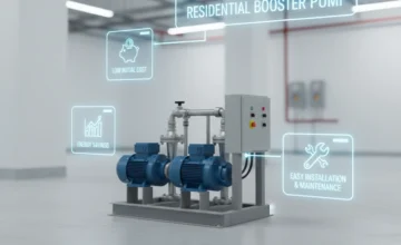 بوستر پمپ اقتصادی برای ساختمان‌های مسکونی