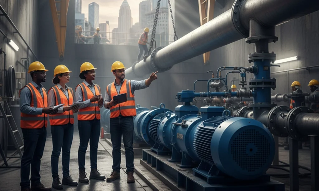 تجربه‌های اجرایی نصب بوستر پمپ در پروژه‌های شهری